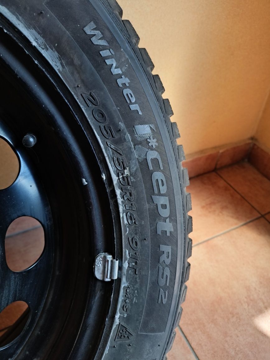 4× Hankook Winter i*cept RS2 205/55R16 91 H koła zimowe opony i felgi