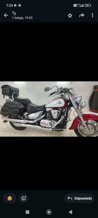 Sprzedam Suzuki Intruder VL 1500 zamiana za turystyka