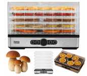 Suszarka do grzybów warzyw owoców 400W 5sit LCD termoobieg Teesa