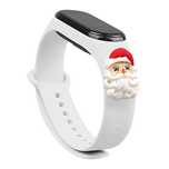 Strap Xmas opaska do Xiaomi Mi Band 4 / Mi Band 3 świąteczny silikonow