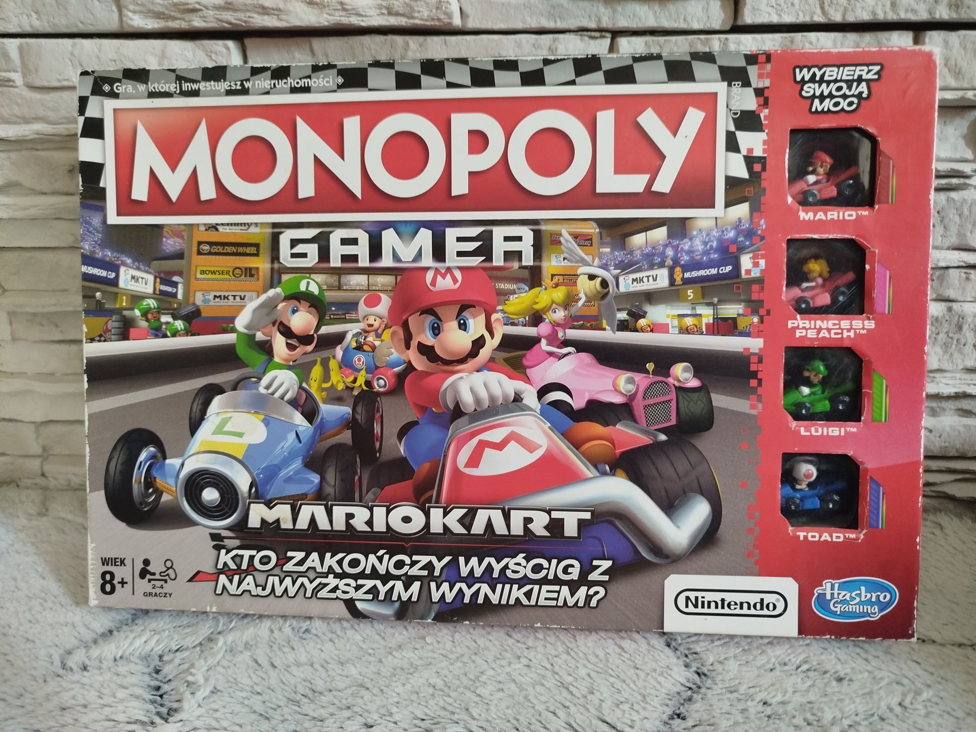 Gra planszowa Mariokart monopoly