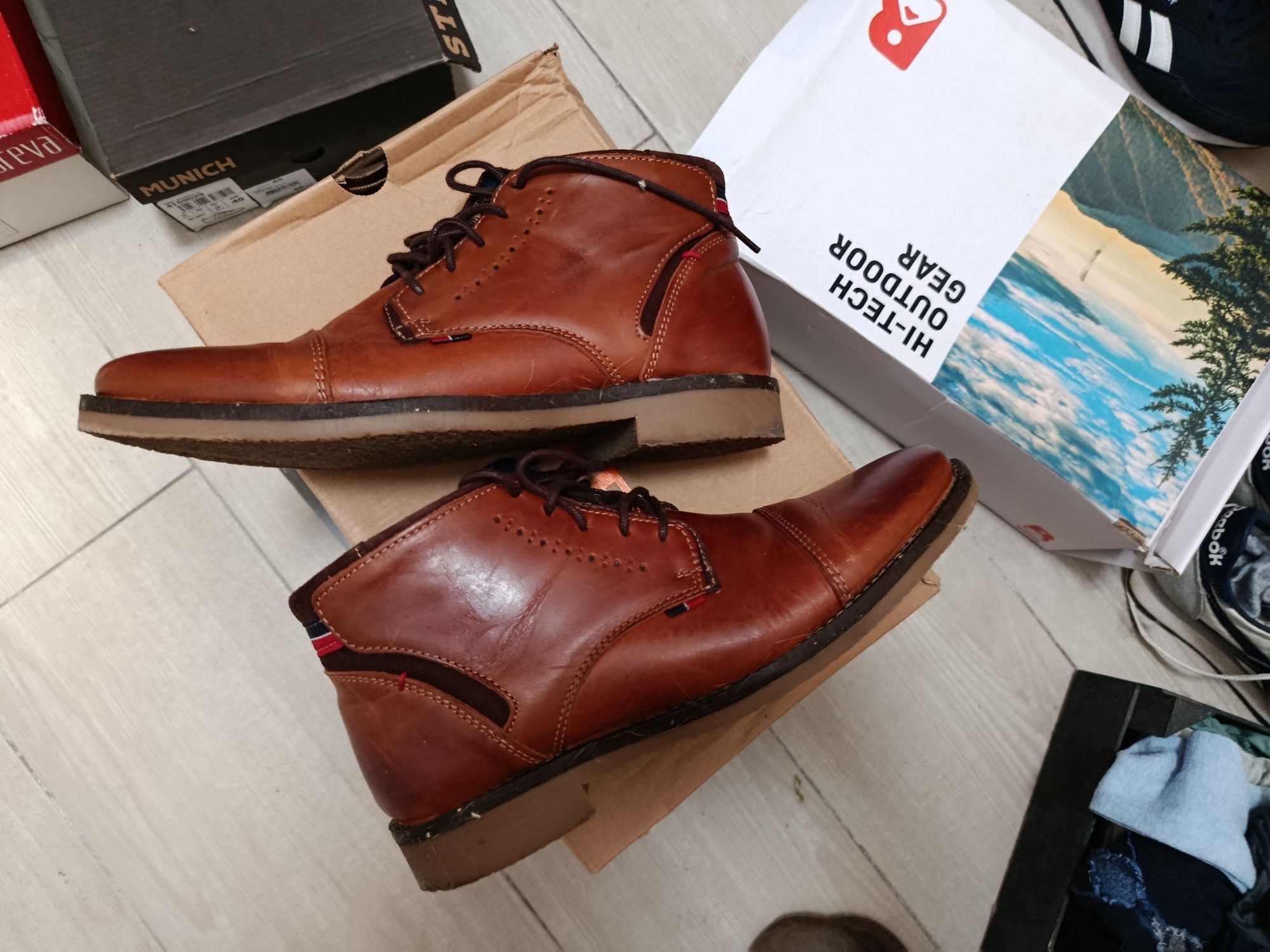 Botas impecáveis