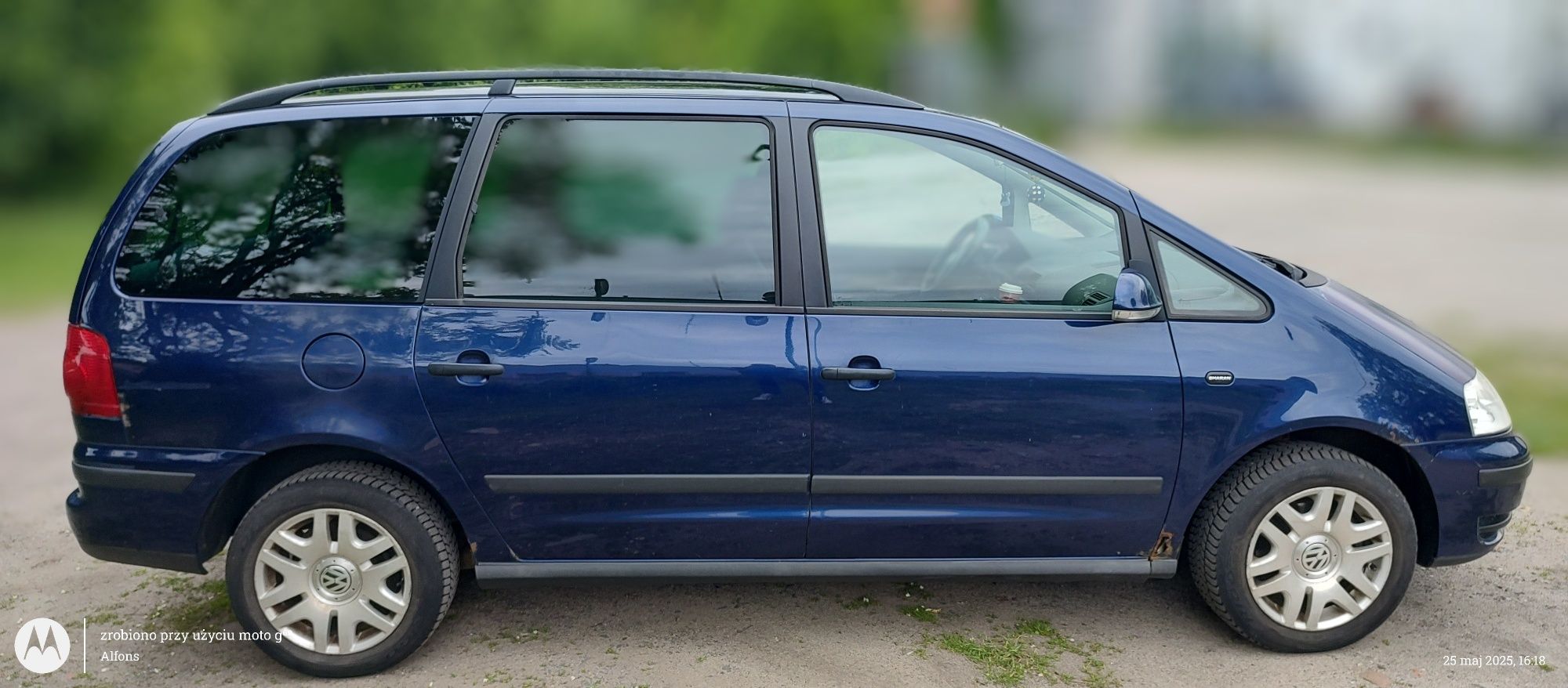 VW Sharan 1.9 TDI Automat • Jeździ  • Do poprawek • 7 os