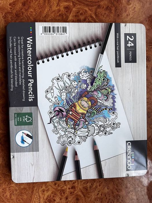 Набор акварельных карандашей Crelando