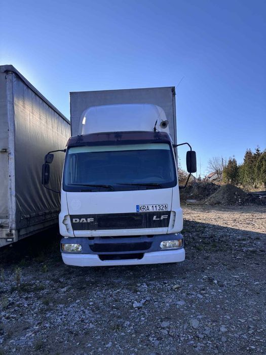 Daf lf 45 z przyczepa konar zestaw