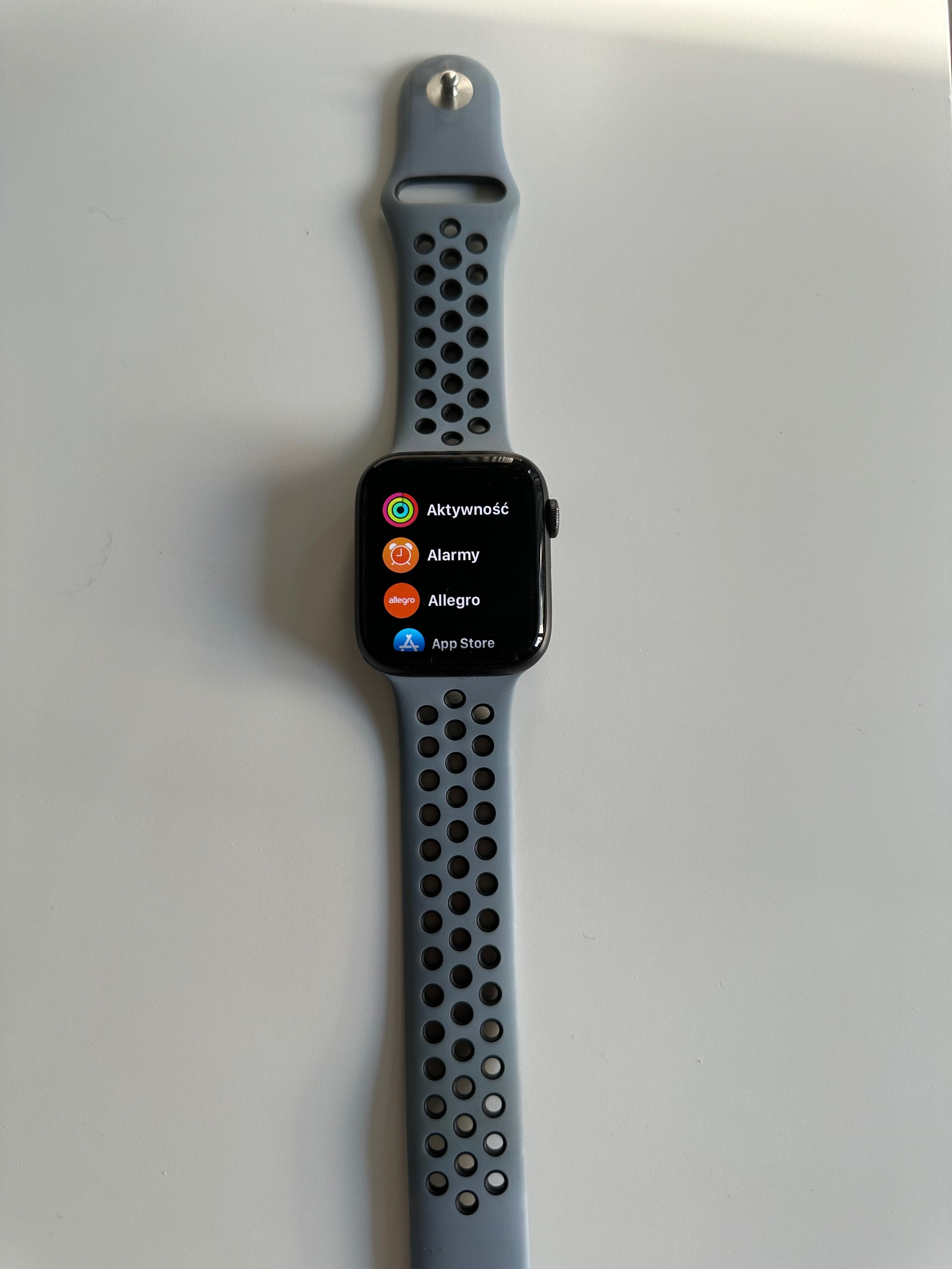 Okazja | Apple Watch Nike Series 6 44mm | Space Grey | Dobry stan