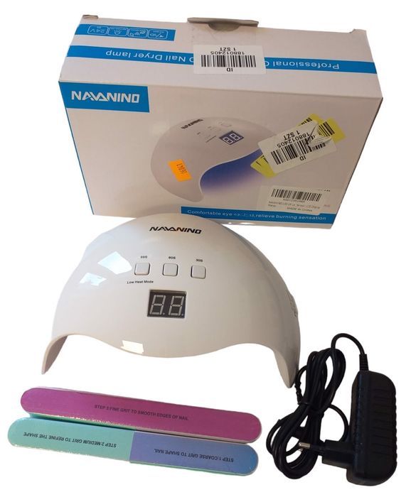 lampa uv led do paznokci 48 w  2 pilniczki