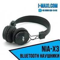 Беспроводные Bluetooth Наушники с MP3 плеером NIA X3 Радио блютуз