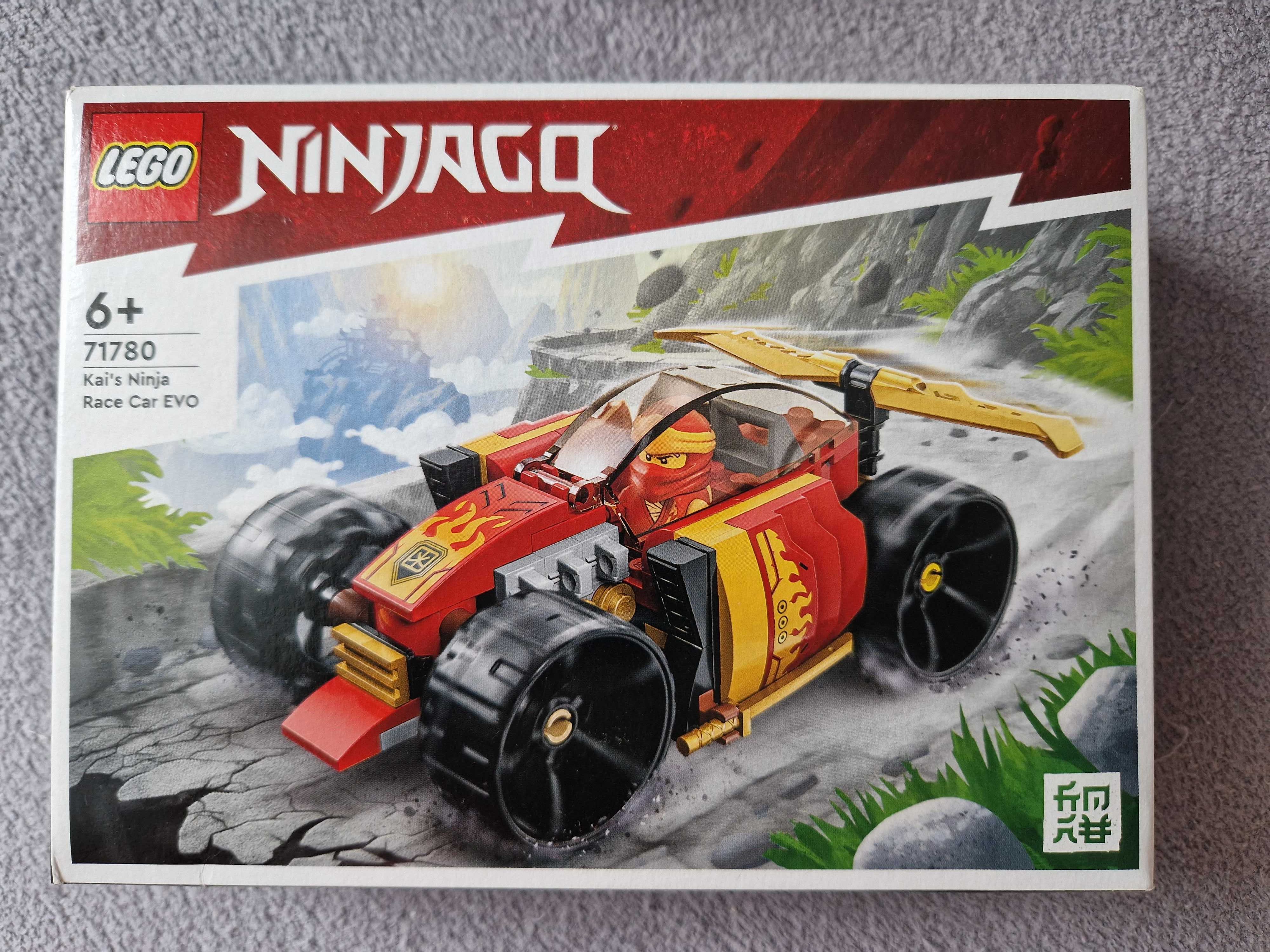 Nowy zestaw Klocki Lego Ninjago 71780 Samochód wyścigowy Ninja Kaia