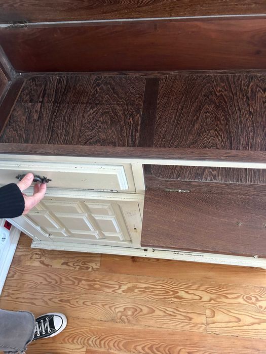 Aparador ou cómoda de estilo rústico