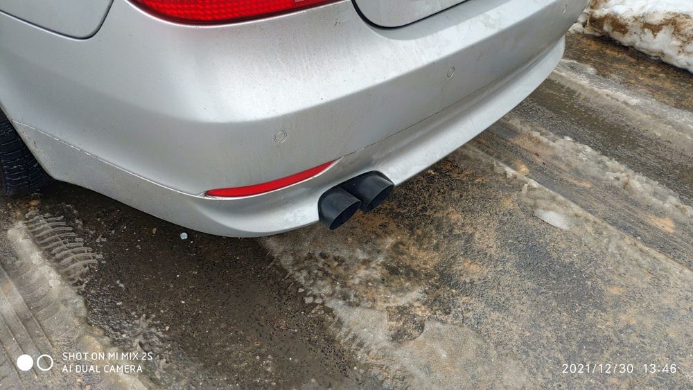 Tłumik tłumiki końcowy BMW E60 E61 2x90mm
