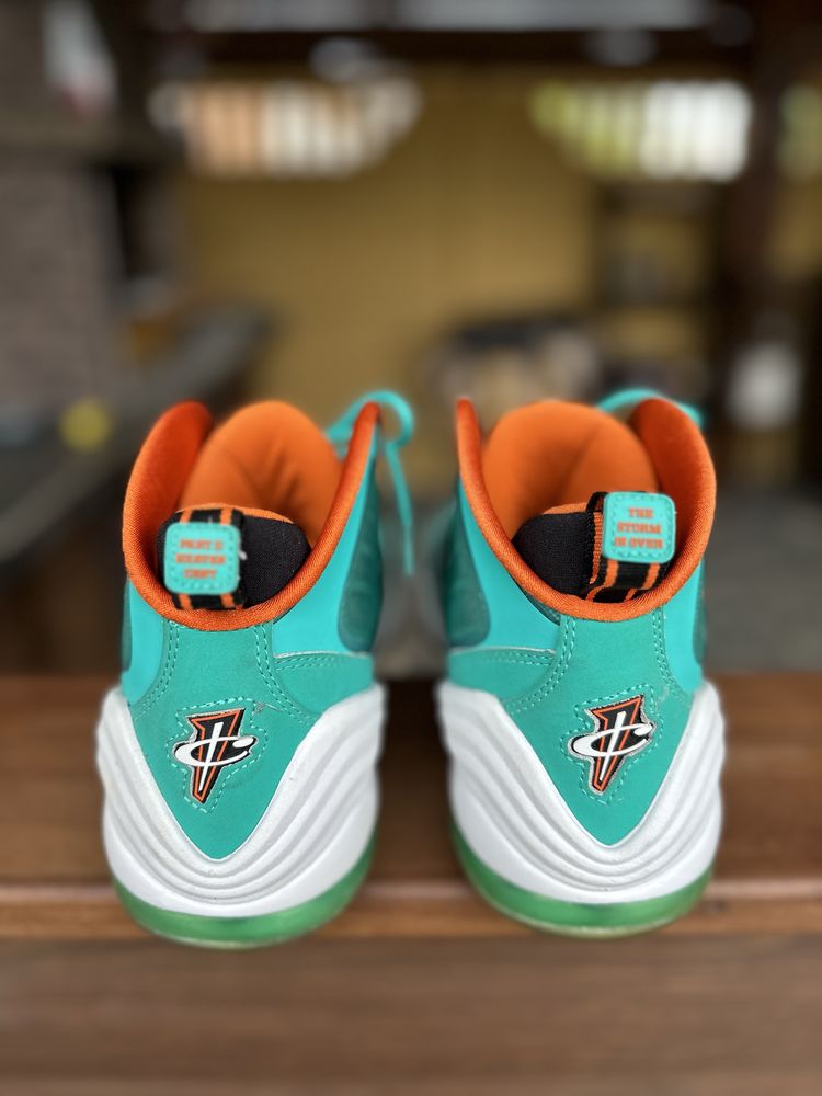 Баскетбольные кроссовки Nike Air Penny V  Dolphins. Размер 45.5