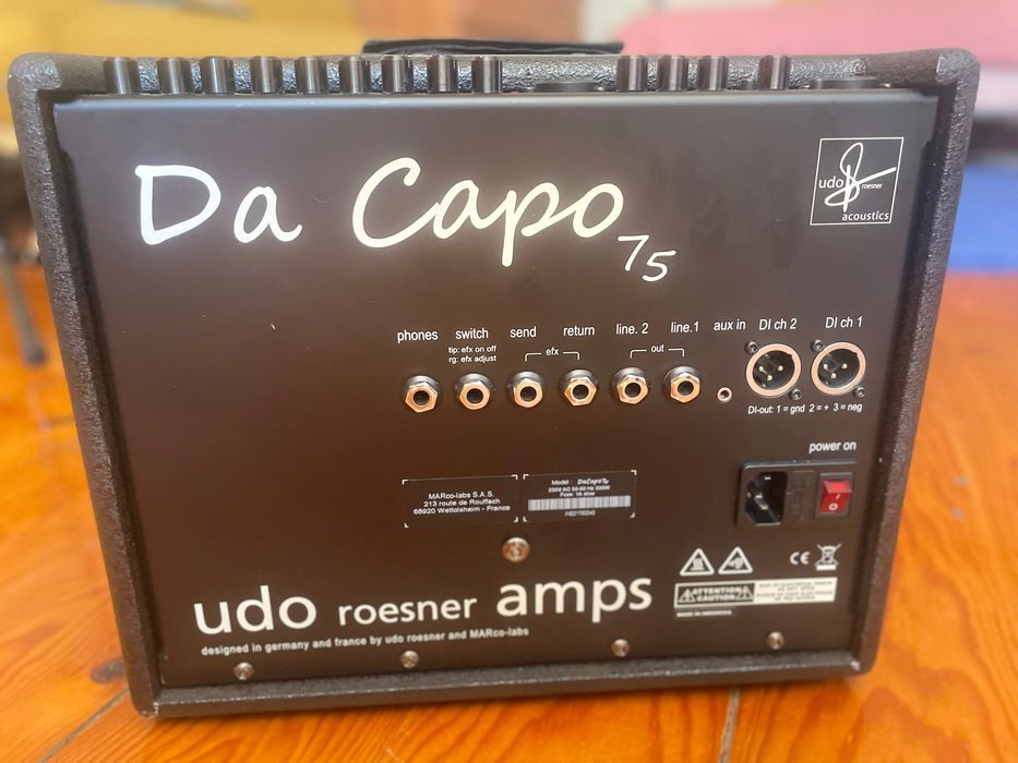 Amplificador violao clássico/ guitarra e voz