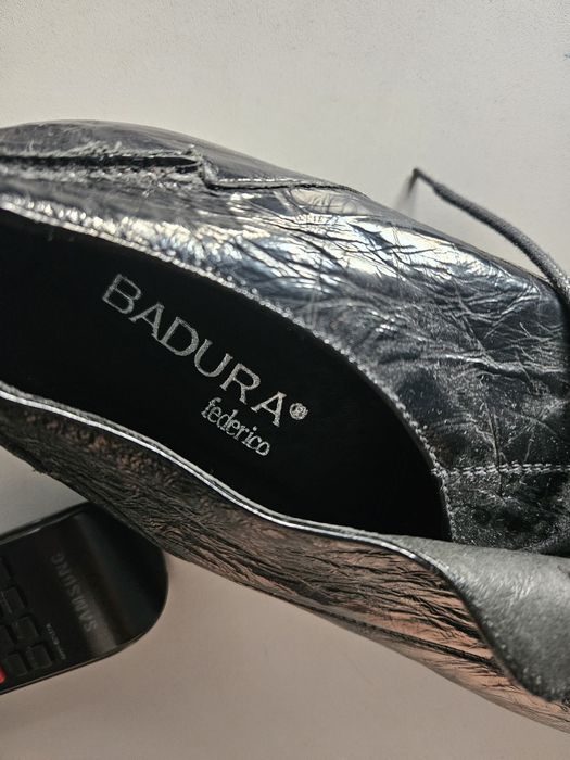 Eleganckie buty pantofle Badura rozm 45