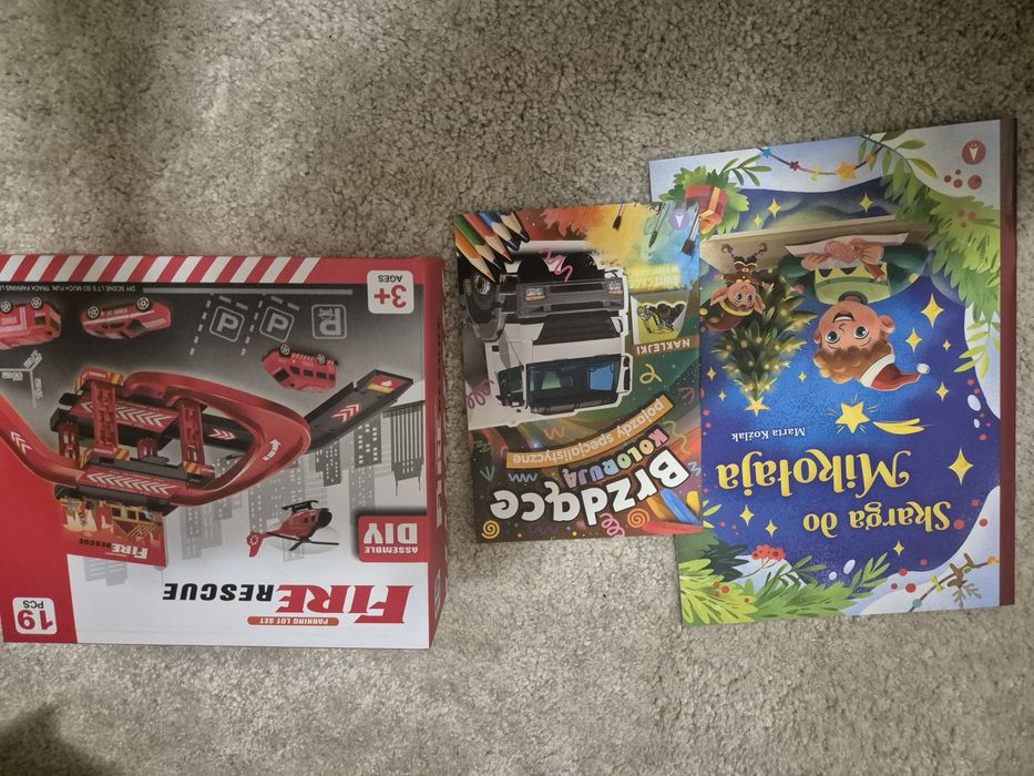 Nowy zestaw straż pożarna z parkingiem