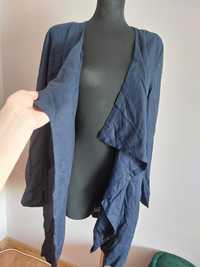 narzutka lyocell kimono asymetryczne sweter 3xl 2xl 4xl oversize
