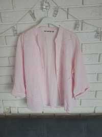 Różowa   koszula