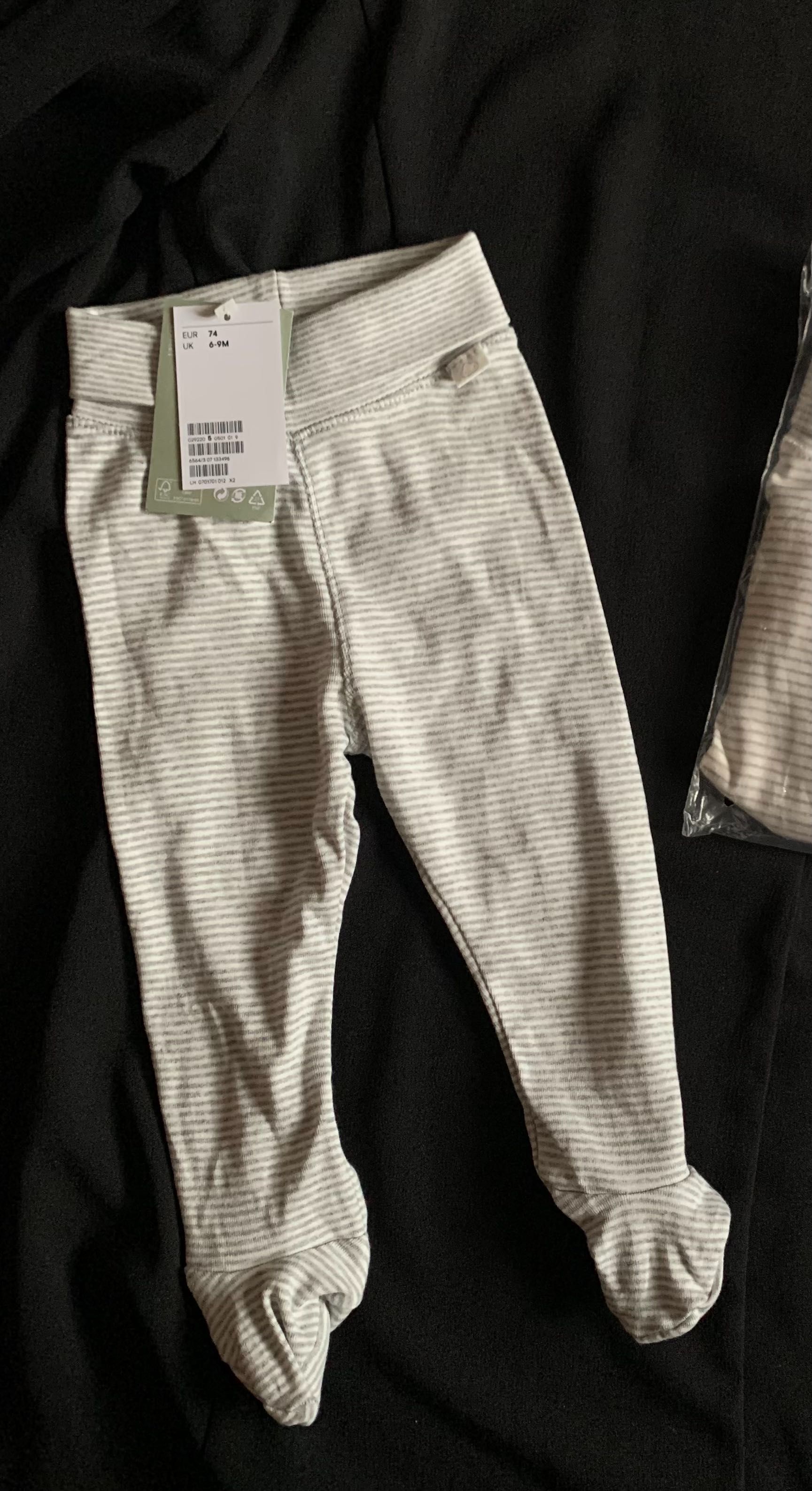 Бодік, повзунки, набір H&M новий, 5 комплектів