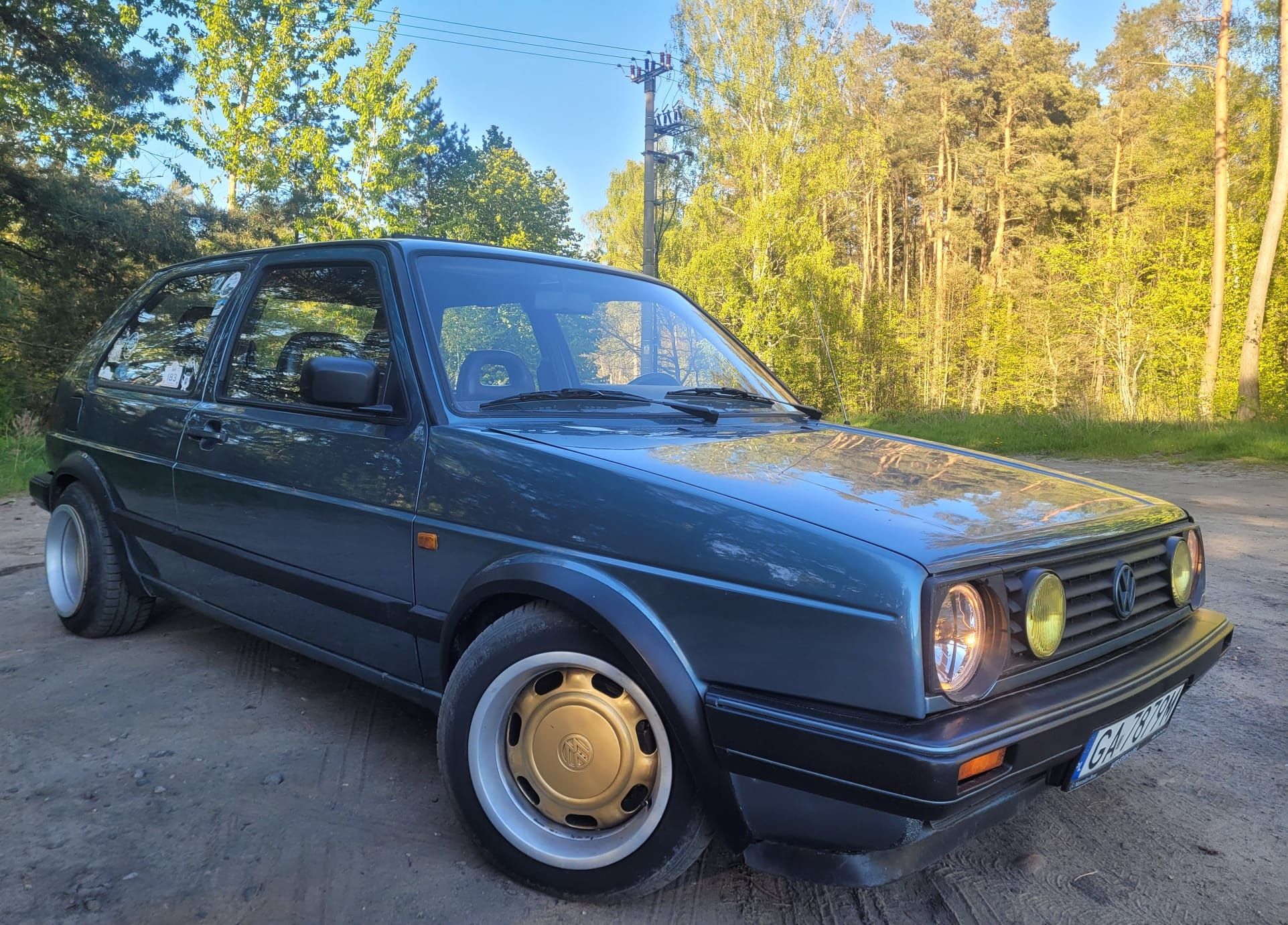 Volkswagen Golf MK2  1.8 benzyna  90km.  1989r