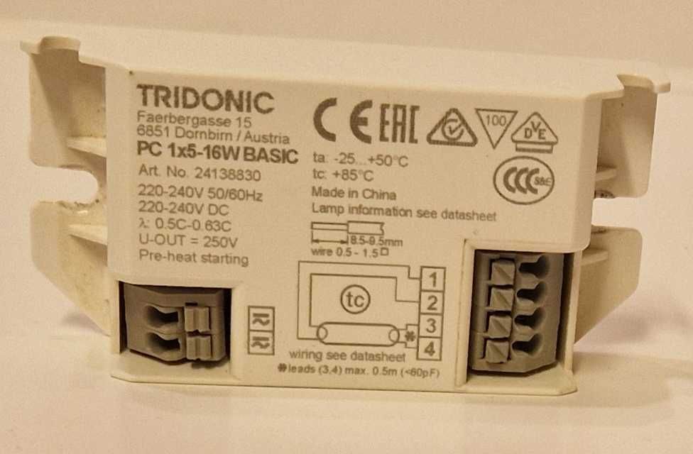 Statecznik elektroniczny PC 1x5-16W BASIC