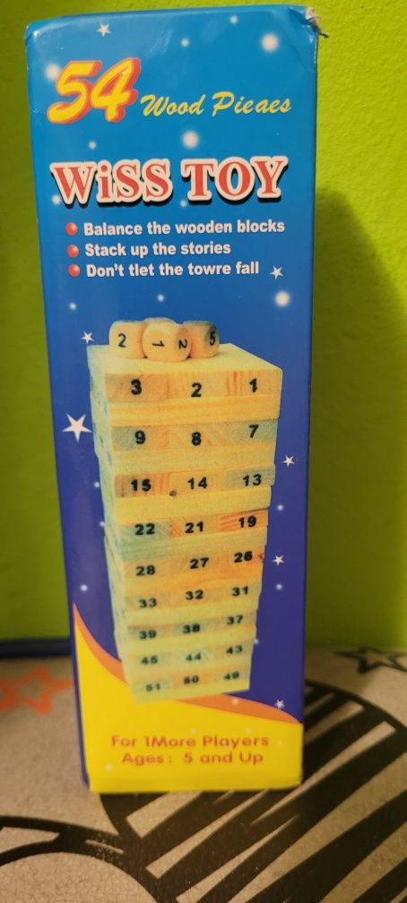 Jenga gra klocki