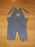 Ogrodniczki jeansowe z lwem ST Bernard for Dunnes 68 cm