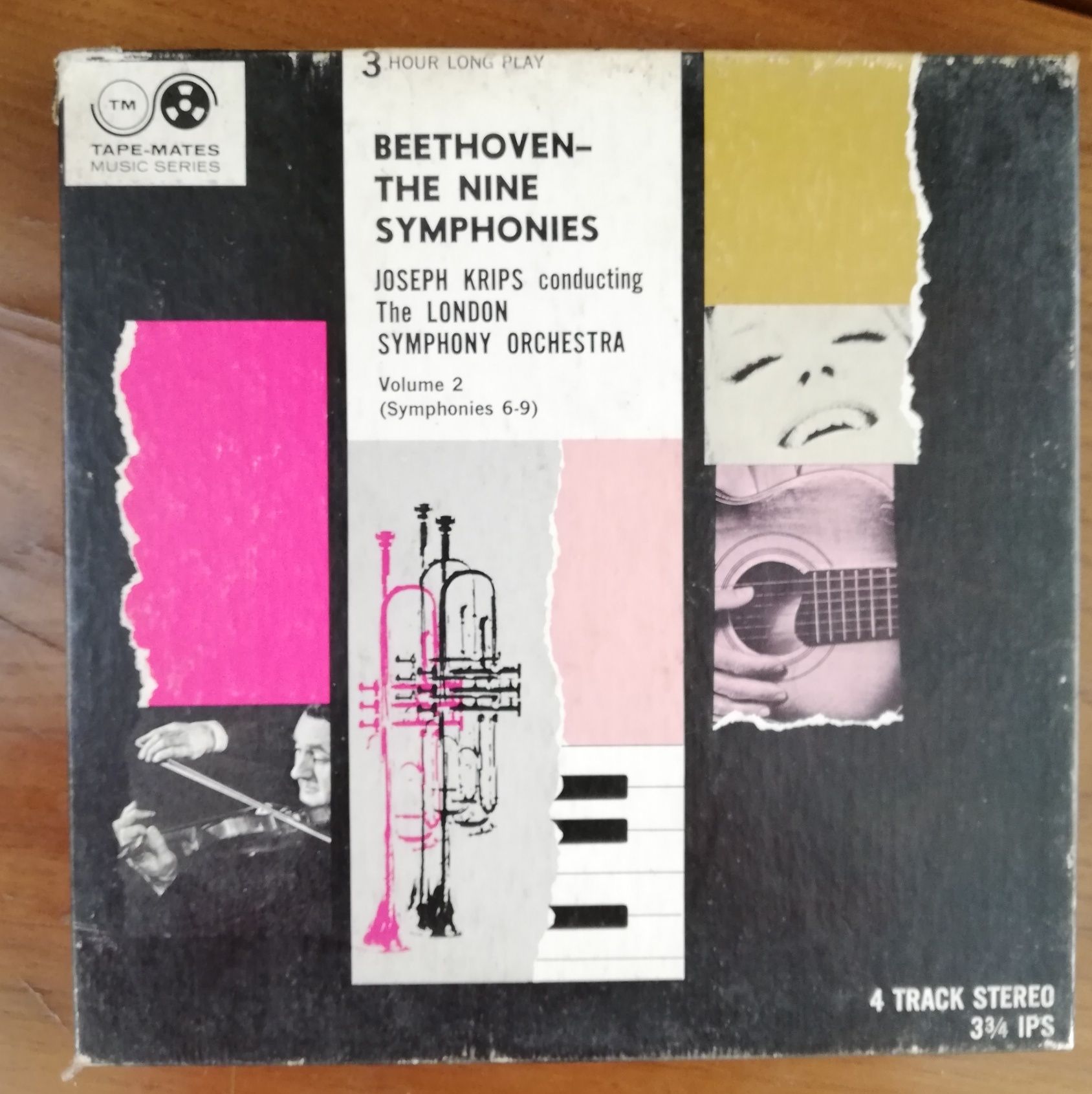 Bobine Reel to Reel "Beethoven - The Nine Symphonies"