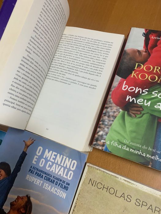 Livros usados em bom estado, Romances etc