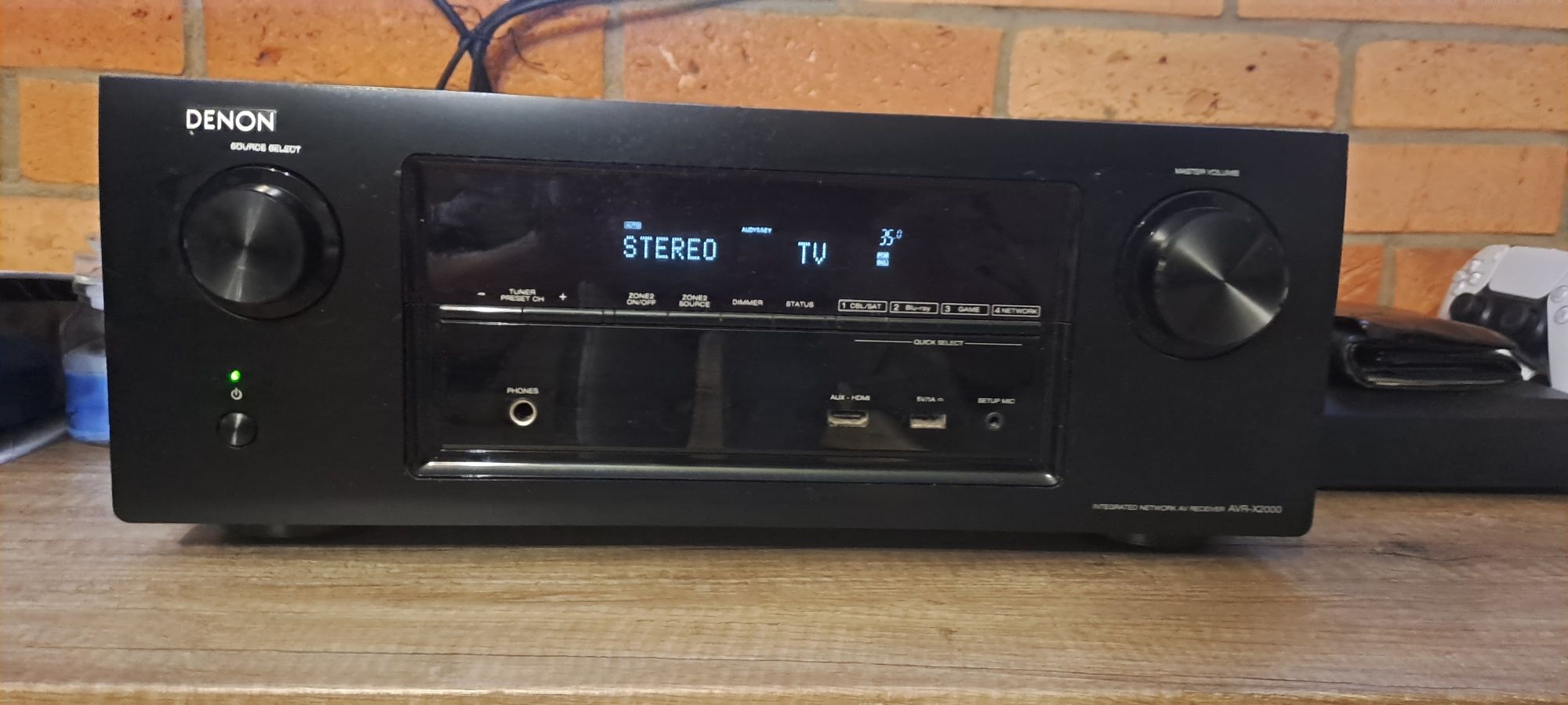 Amplituner Denon Avr x2000 wraz z głosnikami