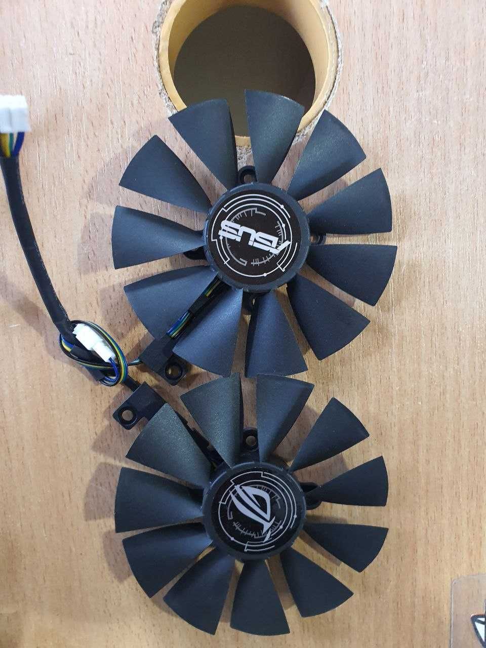 Кулер вентилятор видеокарты MSI GTX, RX, Asus. His.