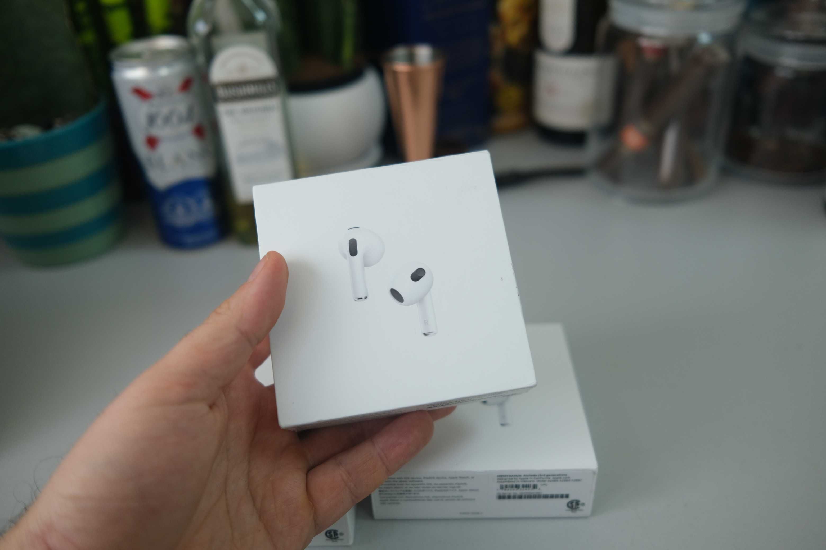 Apple Airpods  3 gen Open Box  коробка кабель весь комплект