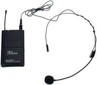 Microfone de Lapela c/headset-Solução para ginásios, formação, edição