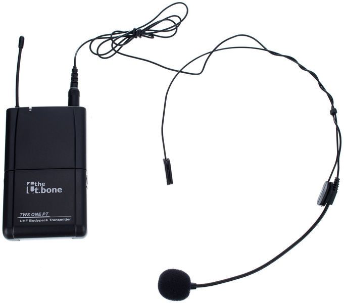 Microfone de Lapela c/headset-Solução para ginásios, formação, edição
