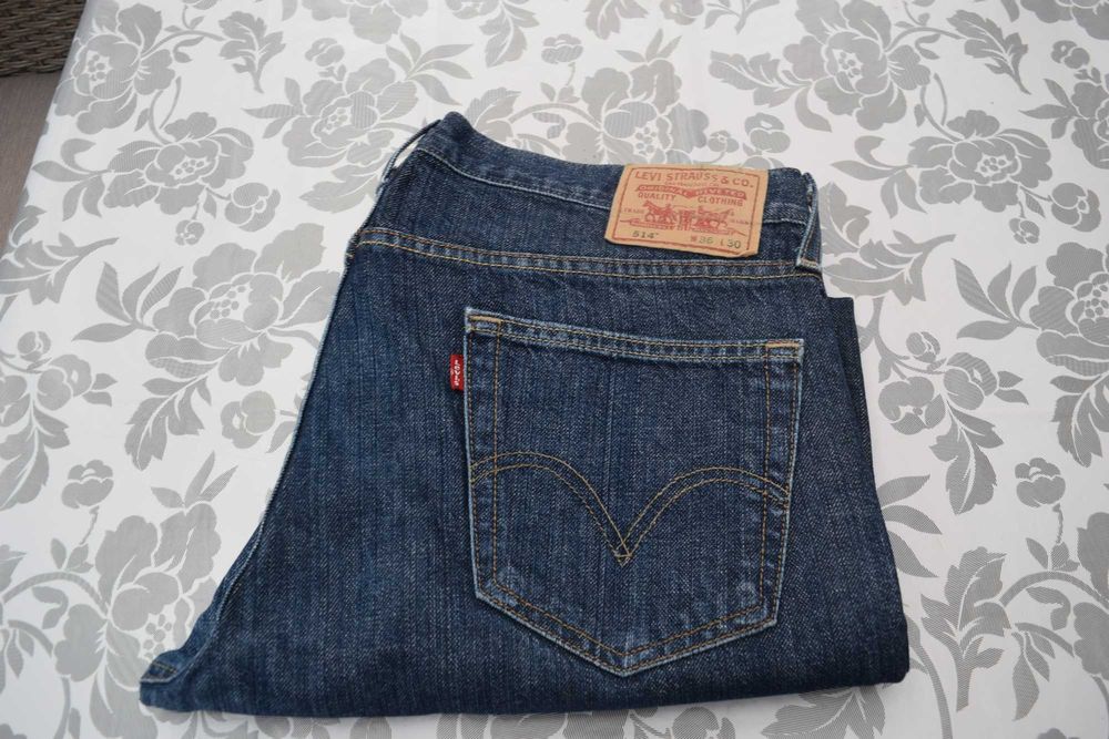 Spodnie Męskie Oryginał LEWIS*Rozmiar W36 L30*Okazja*Olsztyn*Wysyłka