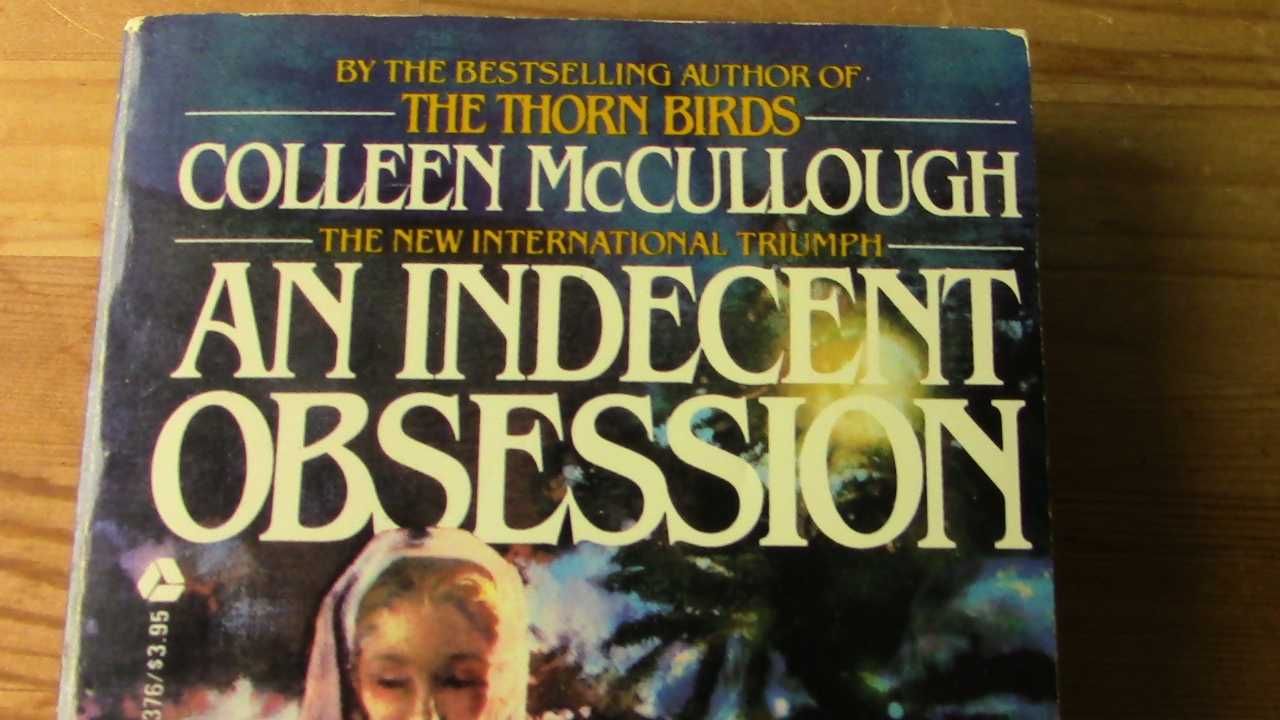 Colleen McCullough 'An indecent obsession'AmericanEnglish,po angielsku