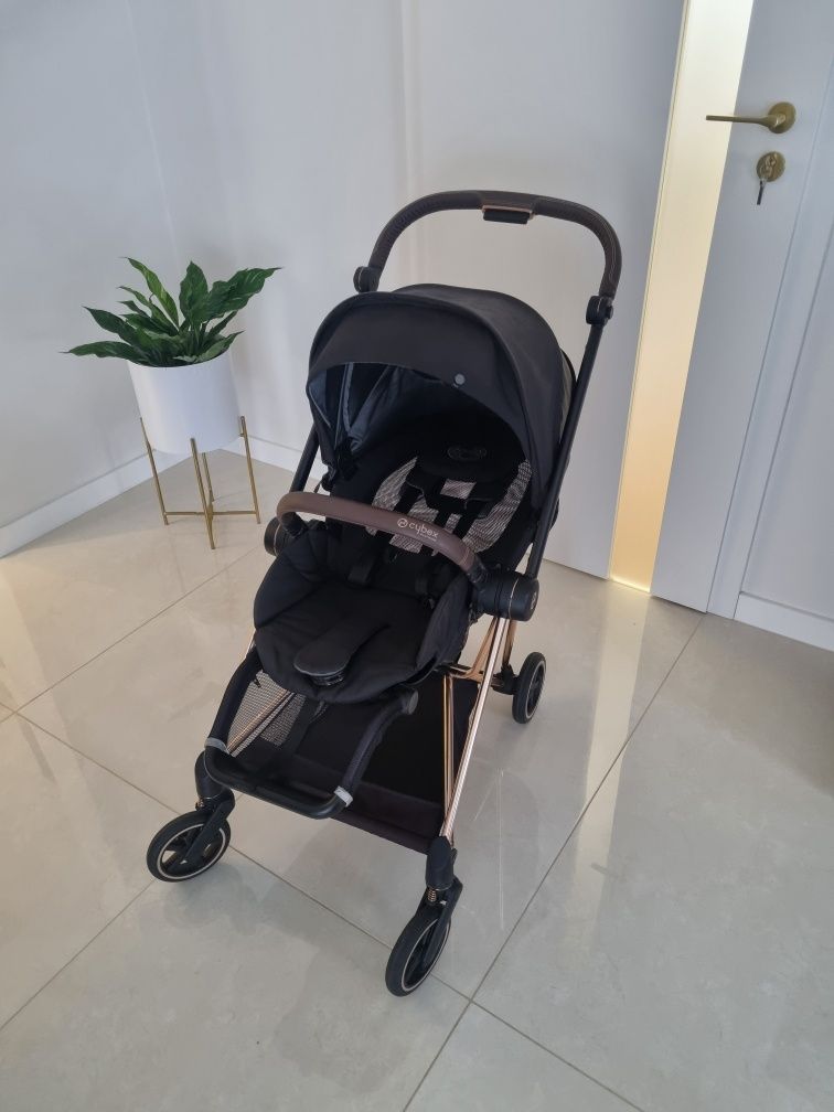 Wózek spacerowy Cybex Mios 3.0 Deep black rose gold