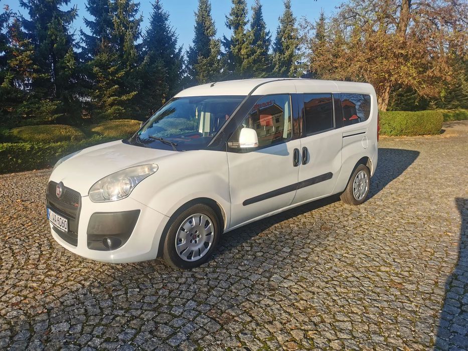 Fiat Doblo Piękny Fiat Doblo 1.6 multijet 5 osobowy maxi wersja klimatyzacją