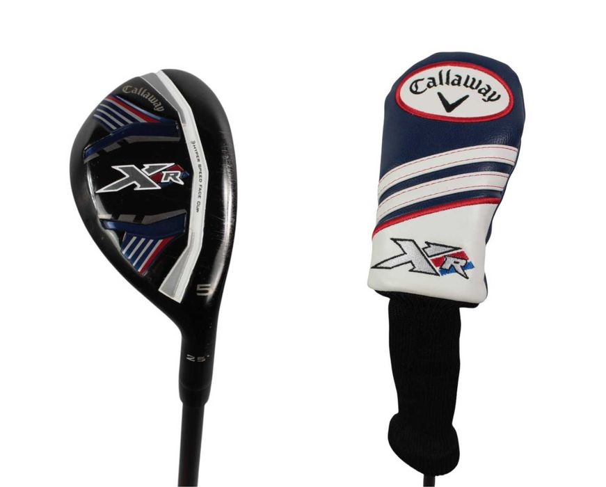 5 HYBRYDA 25° Callaway XR kij do golfa golfowy R-flex regular cover