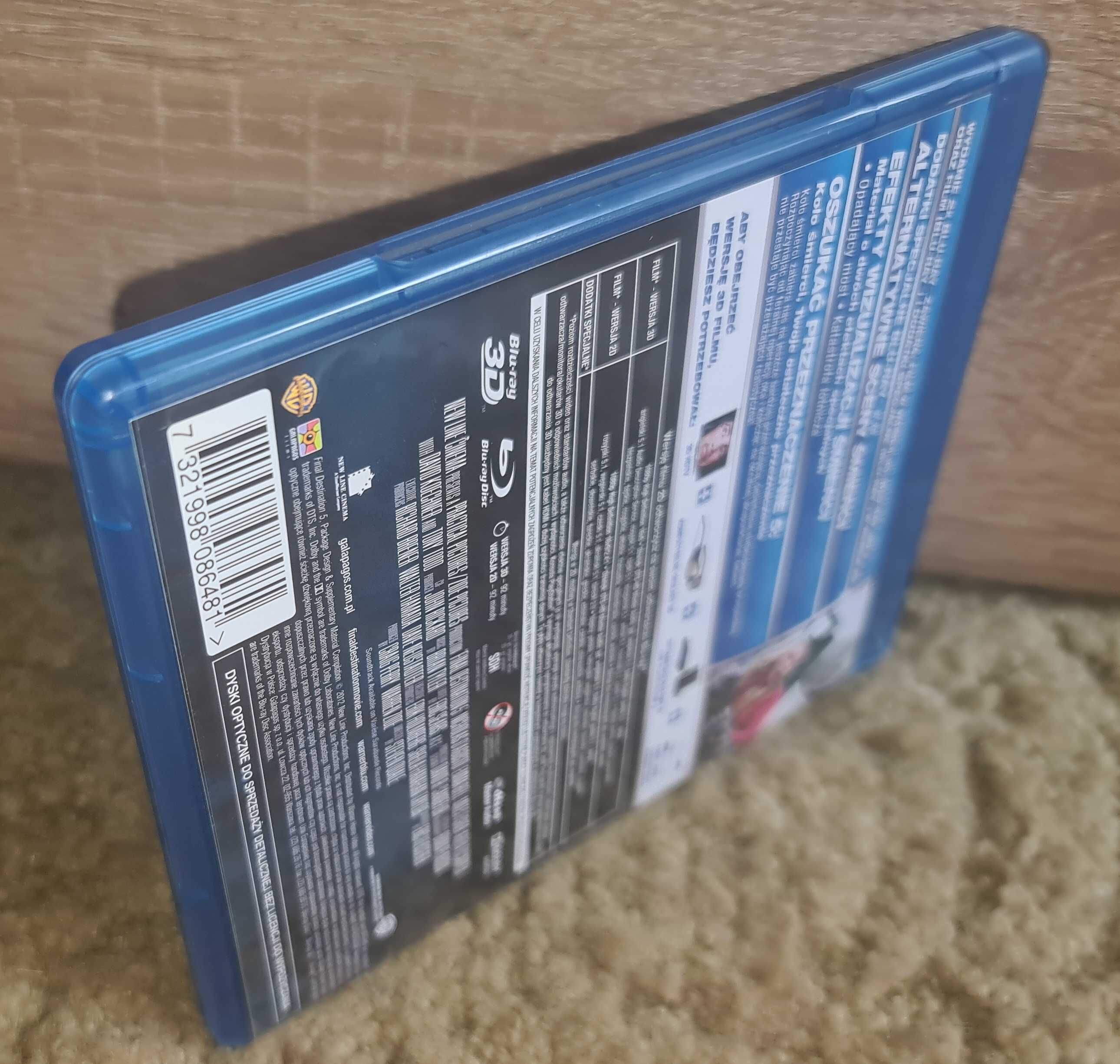 OSZUKAĆ Przeznaczenie 5 / 3D+ 2D / Idealna-/ BLU-RAY LEKTOR PL