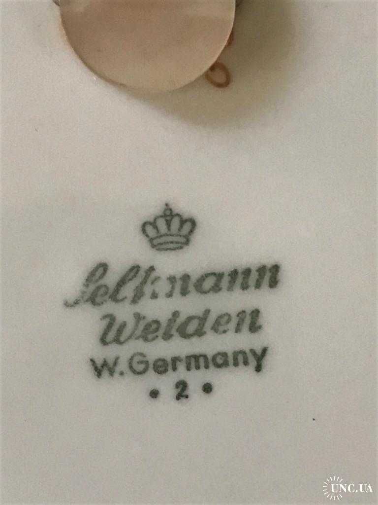 Коллекционная настенная тарелка в оловянной оправе. Германия.