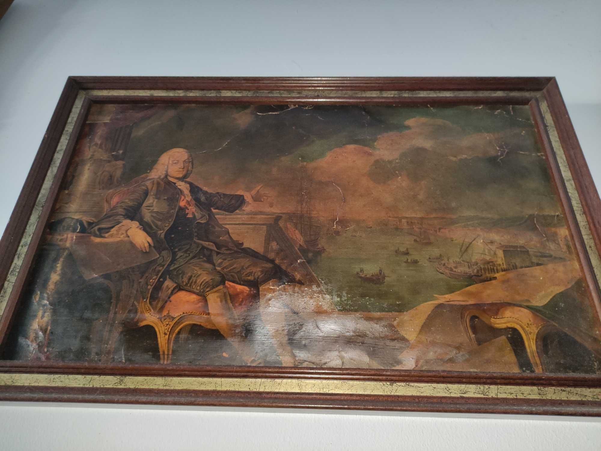 Pintura a óleo Marques de pombal