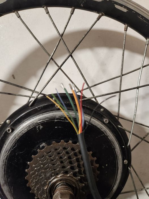 Мотор колесо Evel 1000w 48/60/72V рабочее
