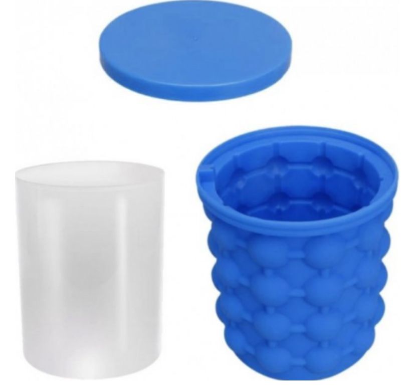 Силиконовая форма для льда Ice Cube Maker Genie 120 кубиков 14*13см