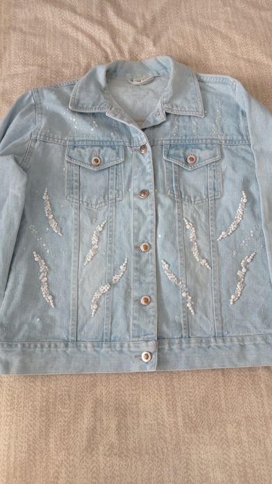 Джинсовый пиджак