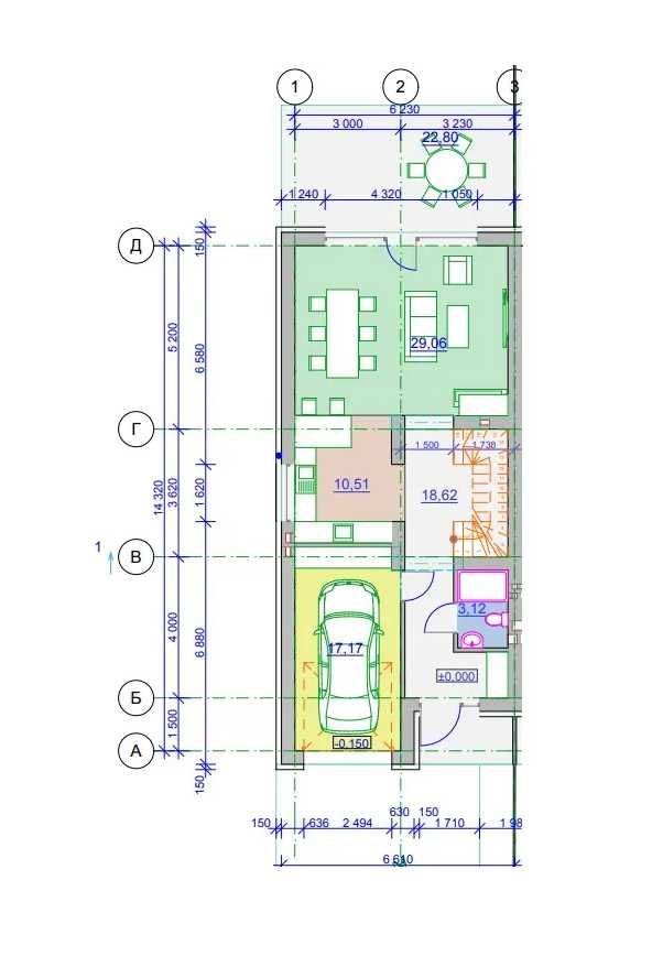 Продаж Дуплекса з гаражем - 154м2, ділянка - 3,6сот.