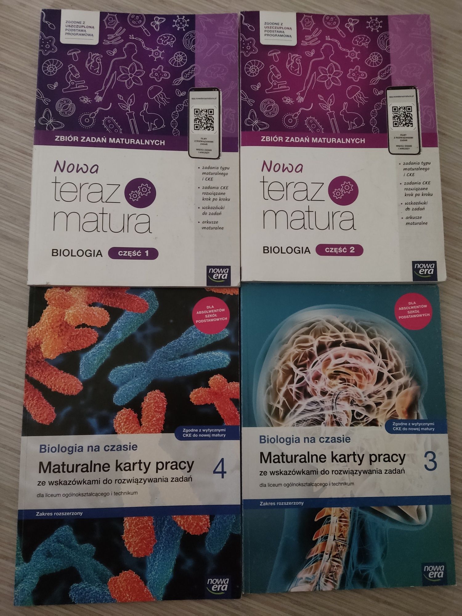 Karty pracy matura biologia