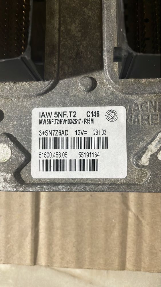 55191134 5NF.T2 Блок управления Fiat Doblo