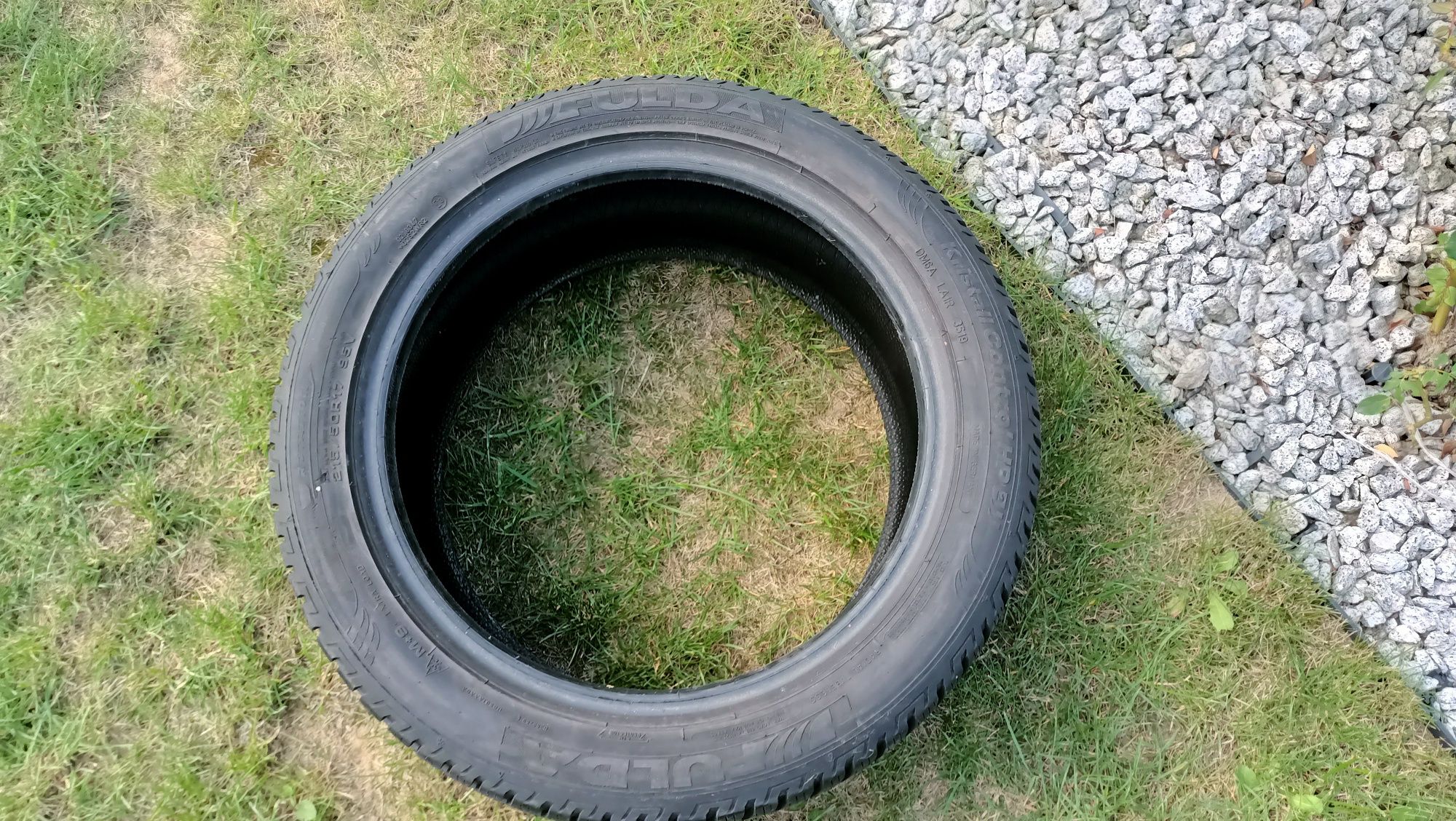 2 opony zimowe 17 215/50/17 95V Fulda 7,5mm