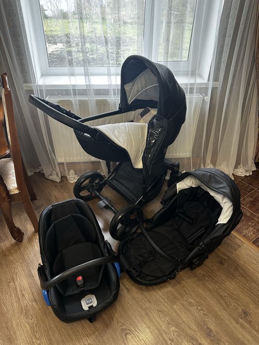 Коляска 3в1 з реверсивним блоком