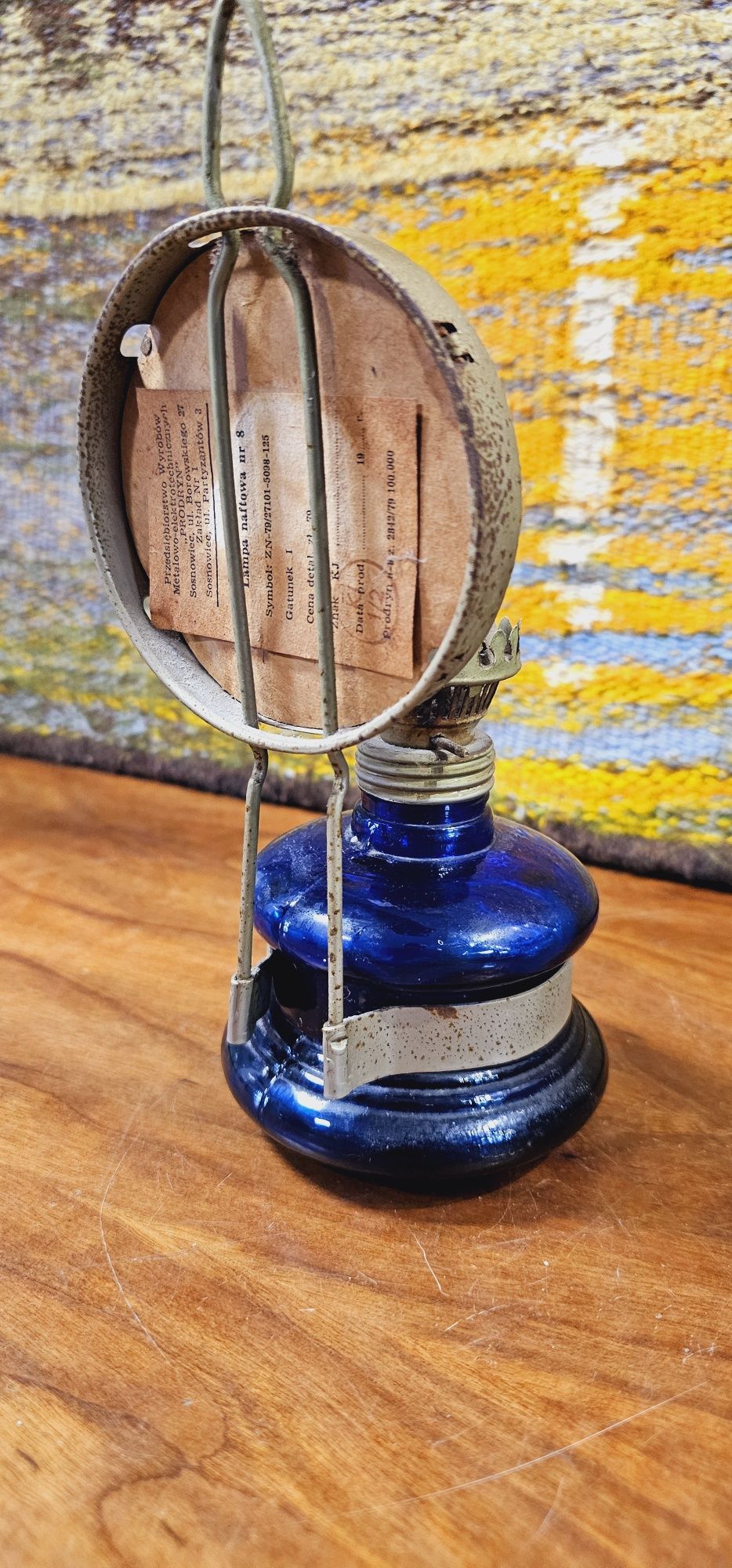 Lampka naftowa prl